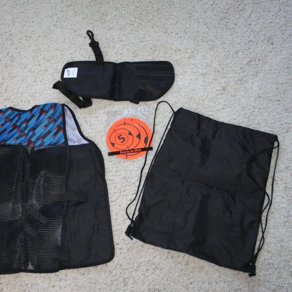 NERF DELUXE TACTICAL GEAR PACK NEW in BOX w/TARGETS 2 SETS ONE OPENED ONE SEALED - Picture 7 of 12
